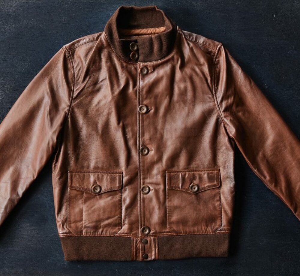 A-1 Flight Jacket - Russet Capeskin