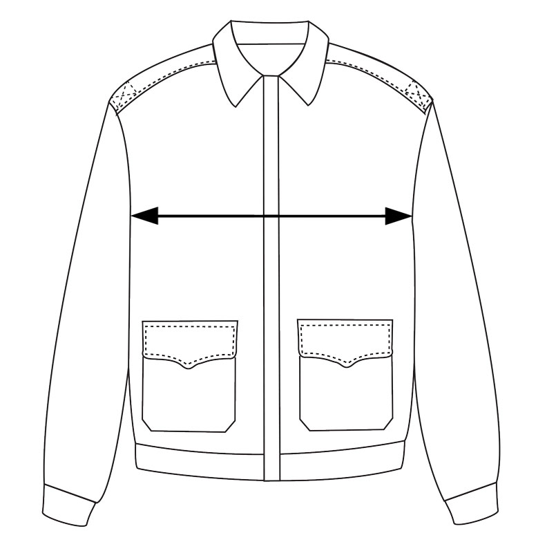 a2 flight jacket measurements chest