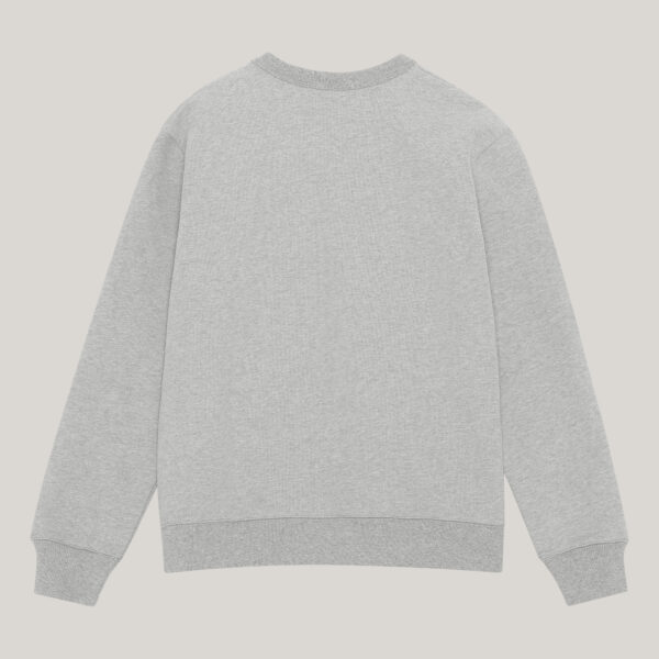 grey sweatshirt