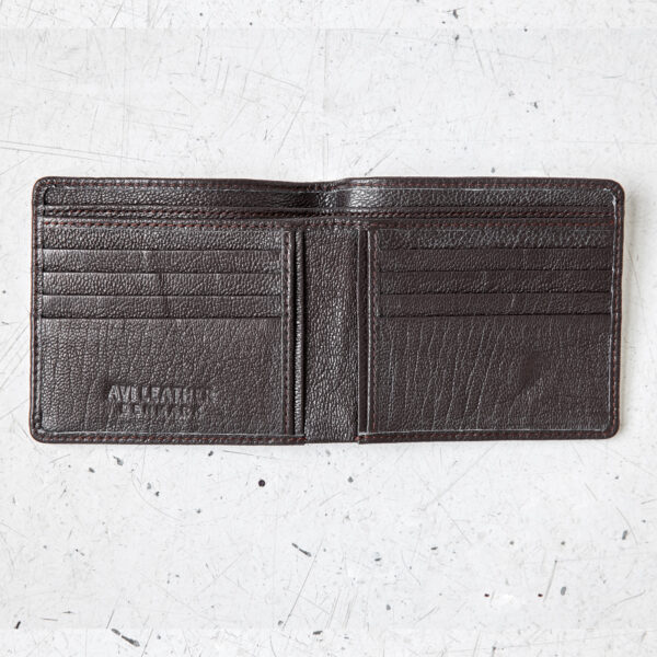 Bifold wallet in goatskin