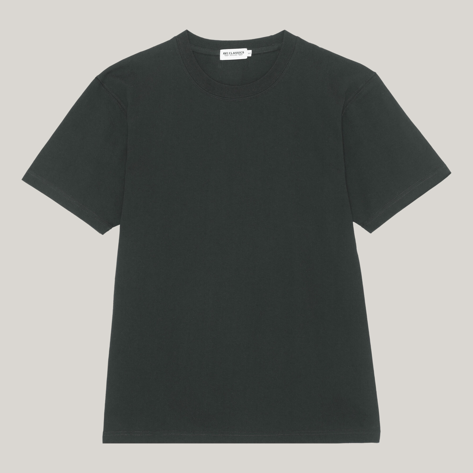 Tubular T-Shirt Combed Cotton - Black