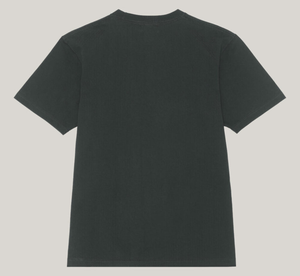 Tubular T-Shirt Combed Cotton - Black