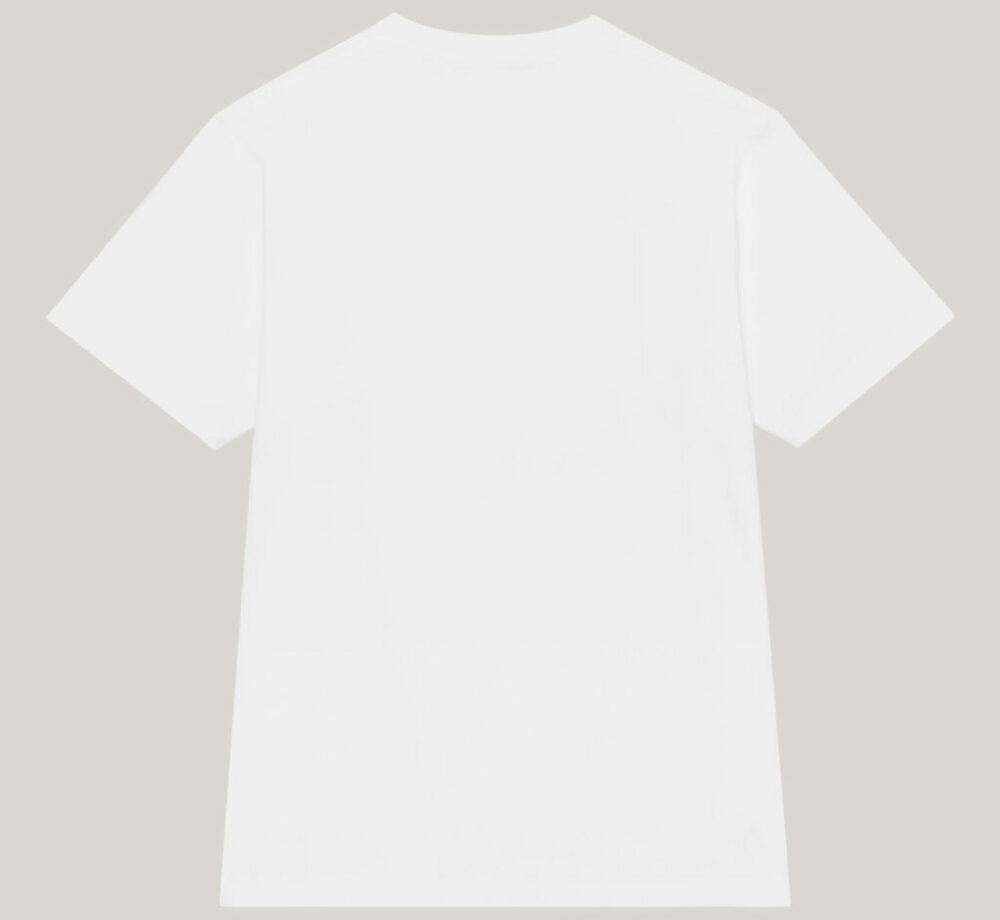 Tubular T-Shirt Combed Cotton - White