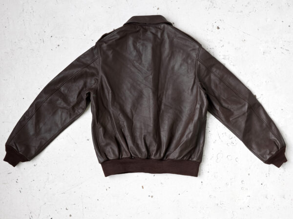 A2 flight jacket in horsehide leather