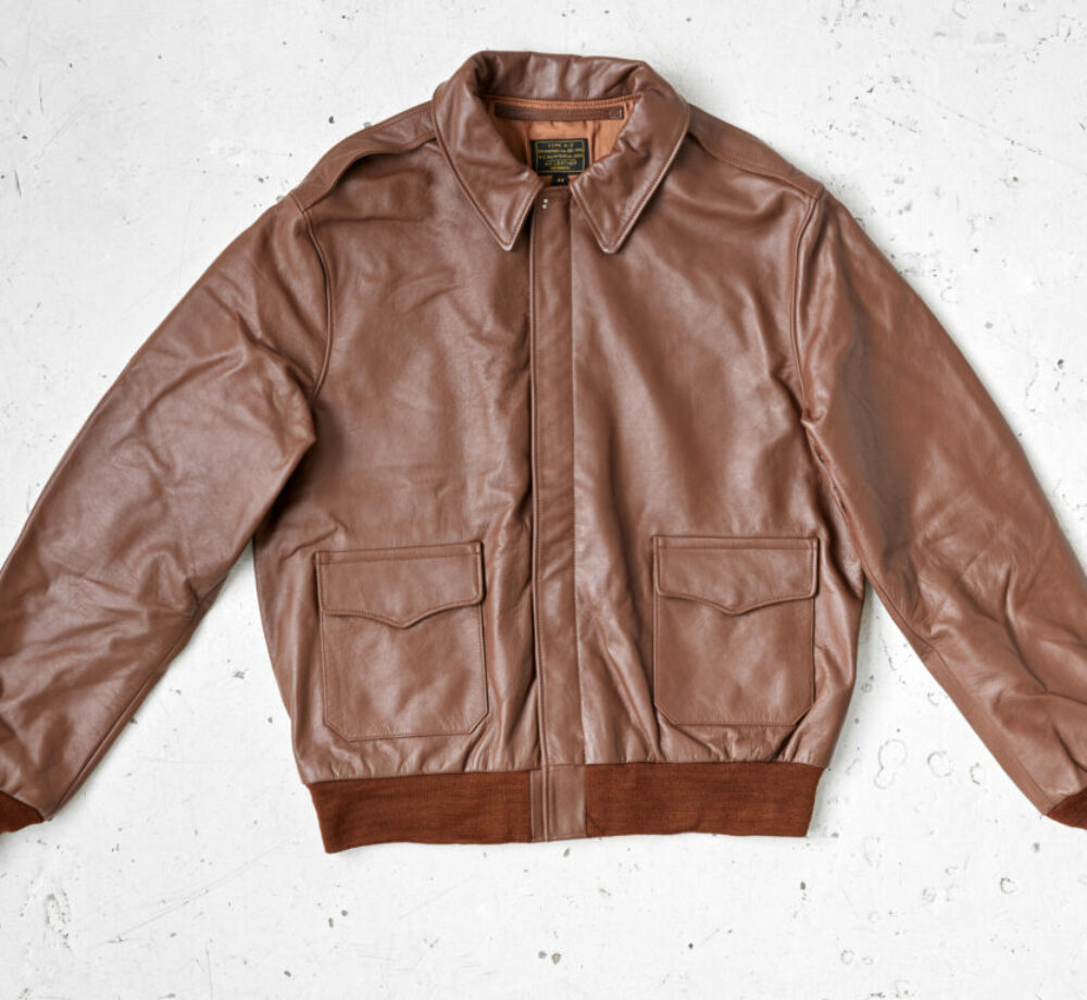 Bronco A-2 Flight Jacket - Russet Horsehide