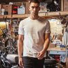 Tubular T-Shirt Combed Cotton - White - Image 3
