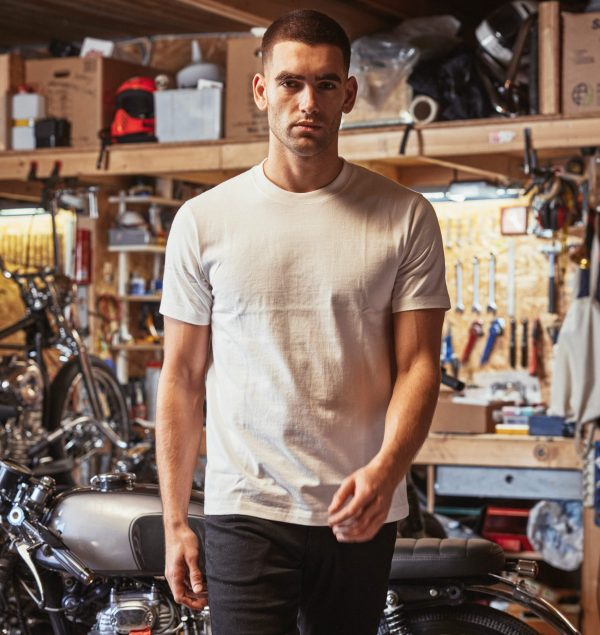 Tubular T-Shirt Combed Cotton - White – Image 3
