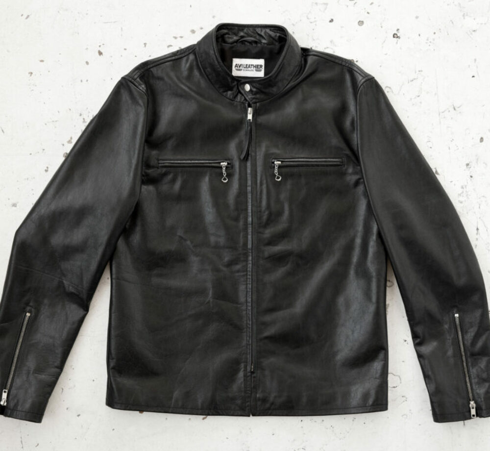 Cafe Racer Jacket - Horsehide Leather