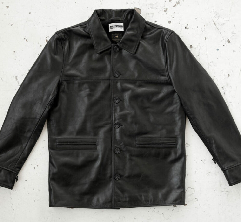 Tubular T-Shirt Combed Cotton - Black - AVI LEATHER