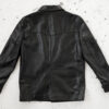 car coat leather jacket in horsehide