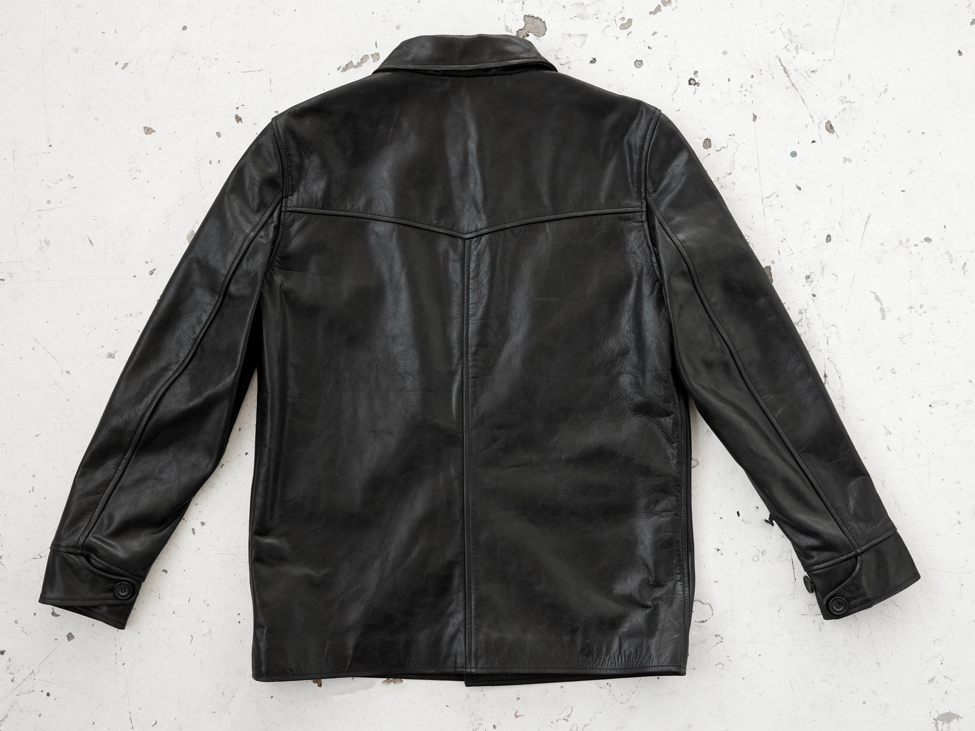 Car coat - Horsehide Leather