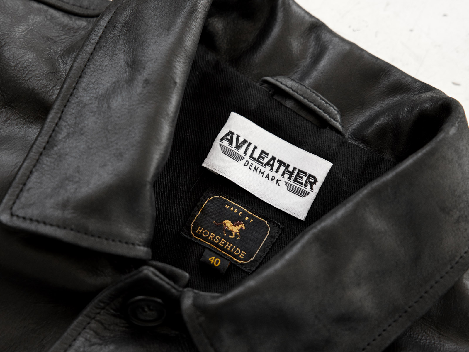 Car coat - Horsehide Leather