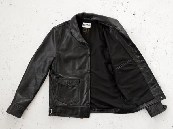 Cossack leather jacket in horsehide