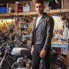 d pocket leather jacket