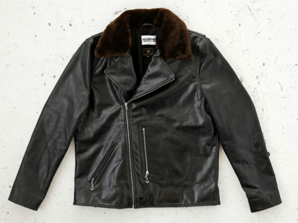 D-pocket Horsehide Motorcycle Jacket