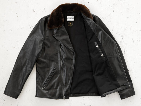 D-pocket Horsehide Motorcycle Jacket