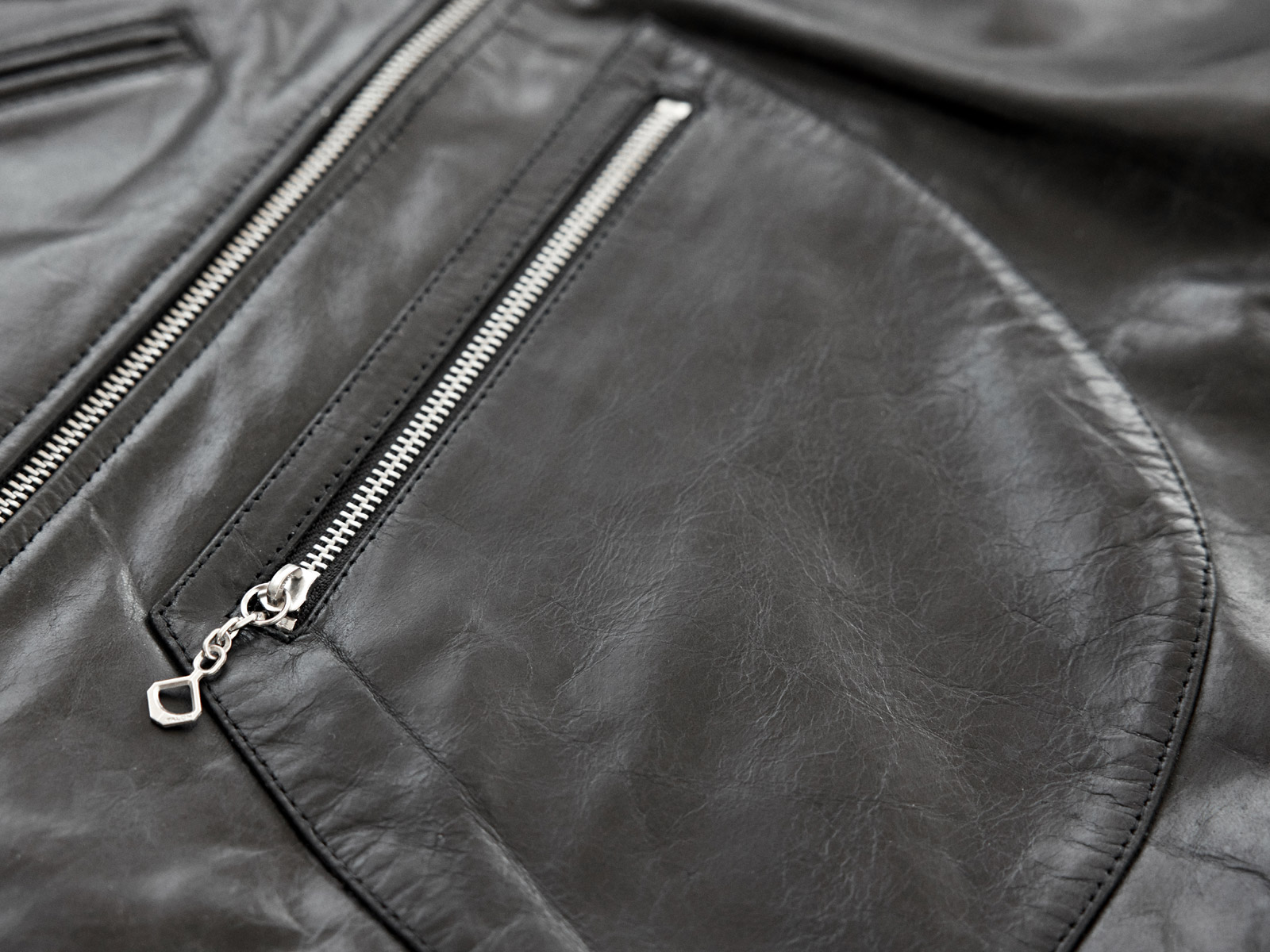 D-Pocket Jacket Horsehide Leather AVI LEATHER