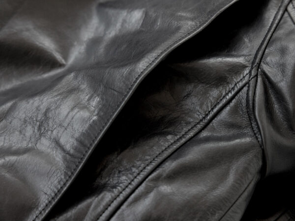d pocket leather jacket