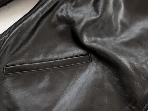 half belt leather motorcycle jacket