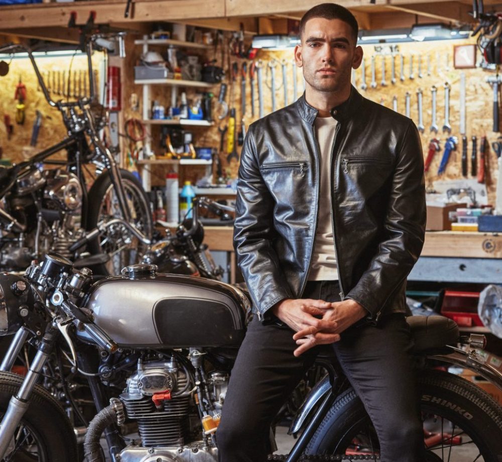 Cafe Racer Jacket - Horsehide Leather