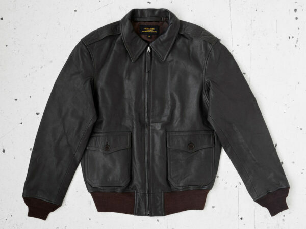 ANJ3 flight jacket in goatskin leather