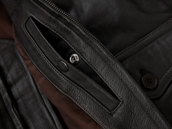 ANJ flight jacket in leather