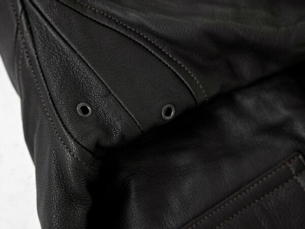 ANJ3 flight jacket in goatskin leather