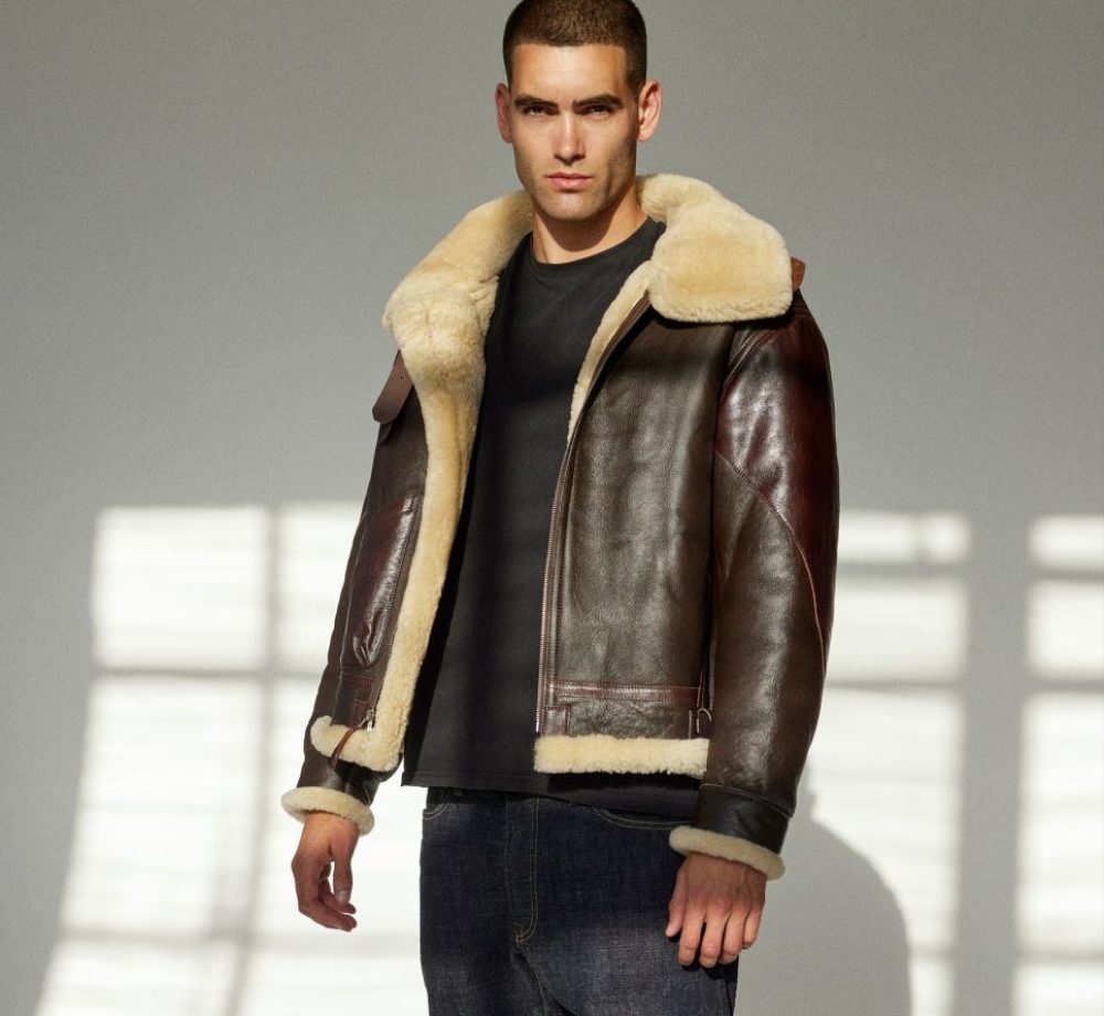 B-3 Flight Jacket - Sheepskin Leather