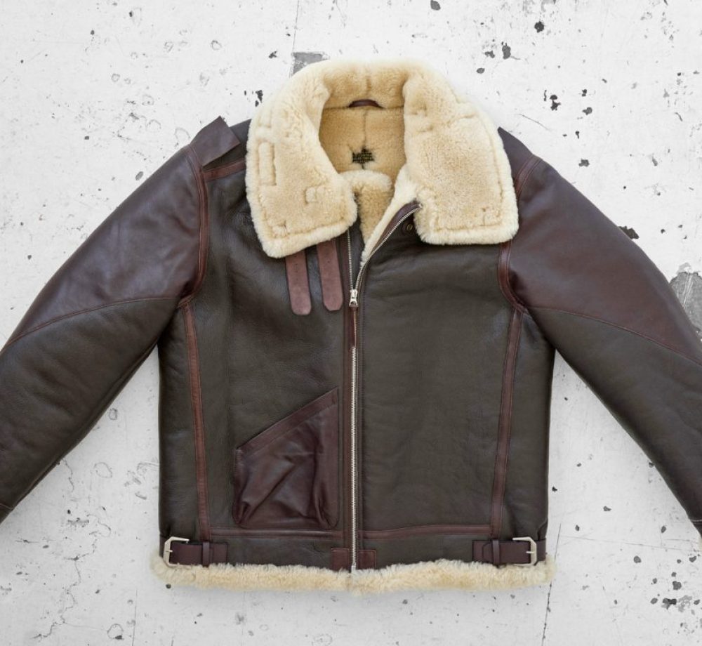 B-3 Flight Jacket - Sheepskin Leather