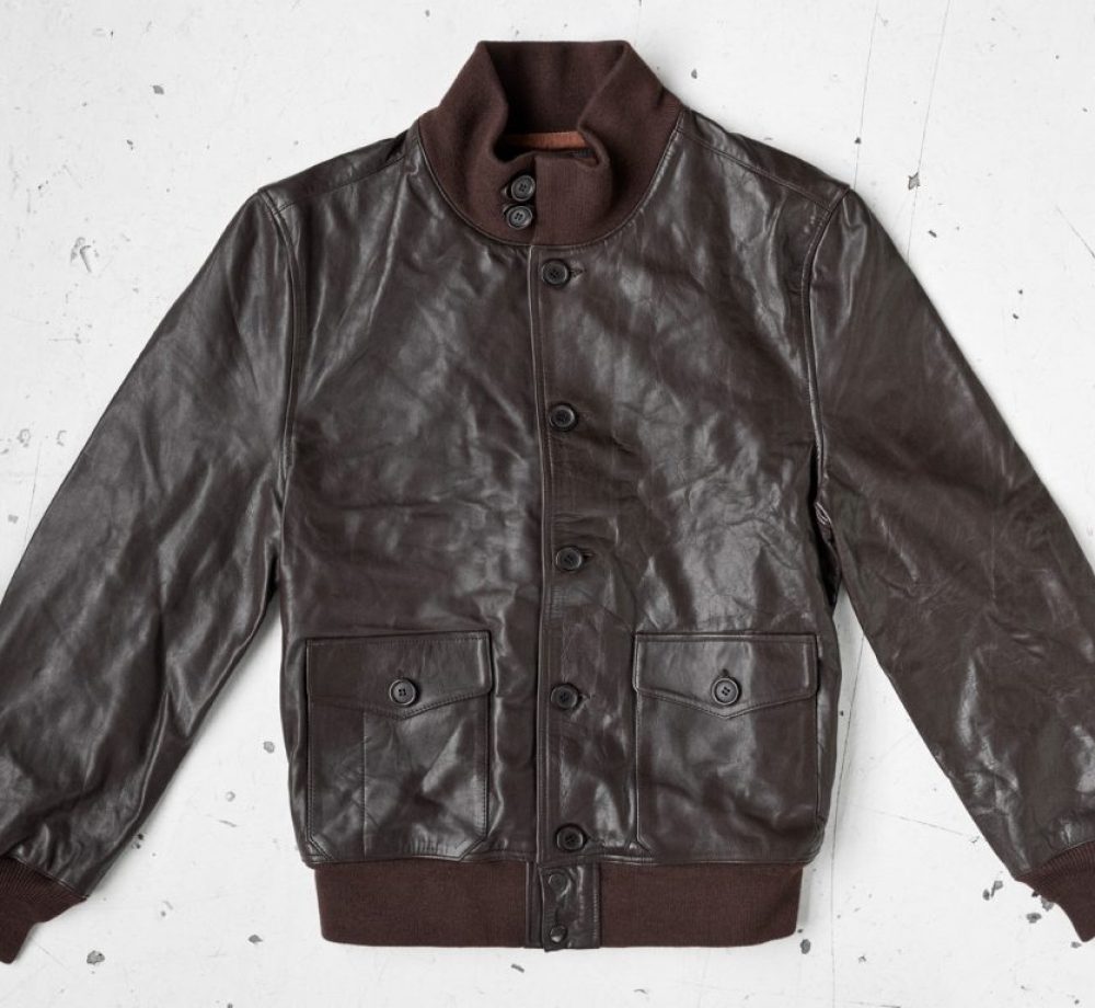 A-1 Flight Jacket - Seal Brown Horsehide