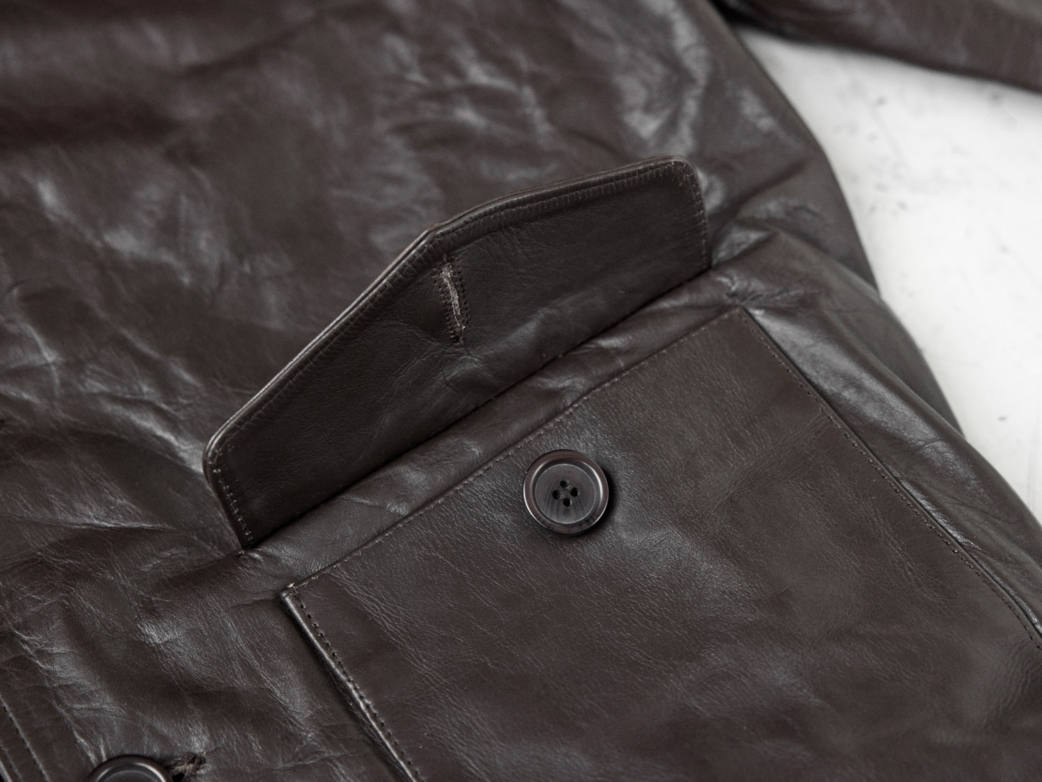 A-1 Flight Jacket - Seal Brown Horsehide - AVI LEATHER