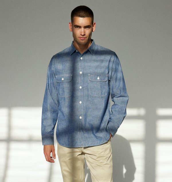 fob factory chambray shirt