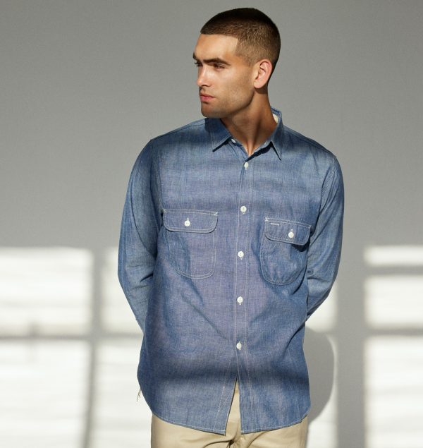 fob factory chambray shirt