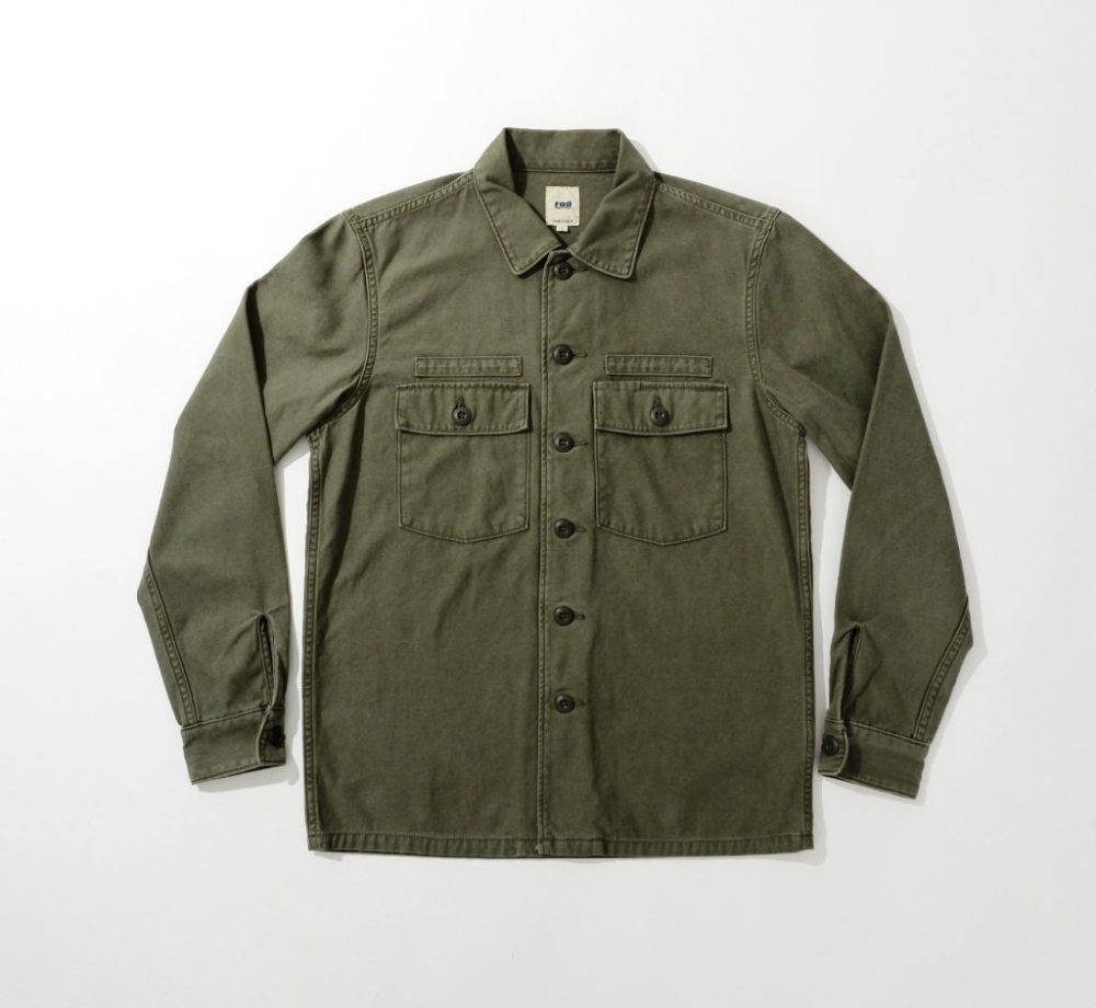 F2362 FATIGUE SHIRT JACKET - FOB Factory Japan