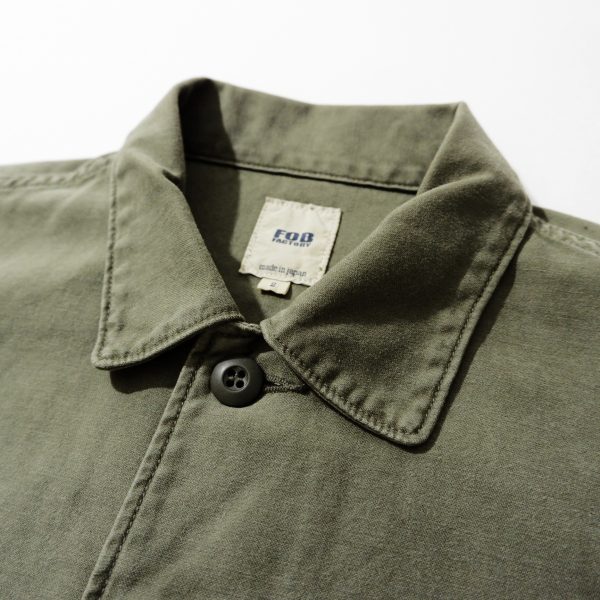 F2362 FATIGUE SHIRT JACKET - FOB Factory Japan - Image 8
