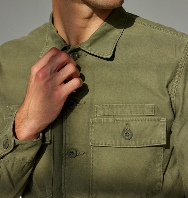 FOB FACTORY FATIGUE SHIRT JACKET