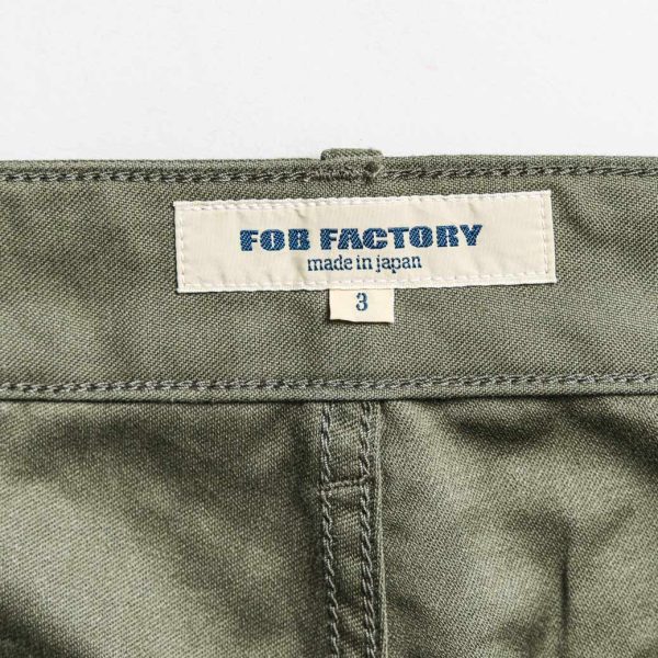 F0431 BAKER PANTS - FOB Factory Japan - AVI LEATHER