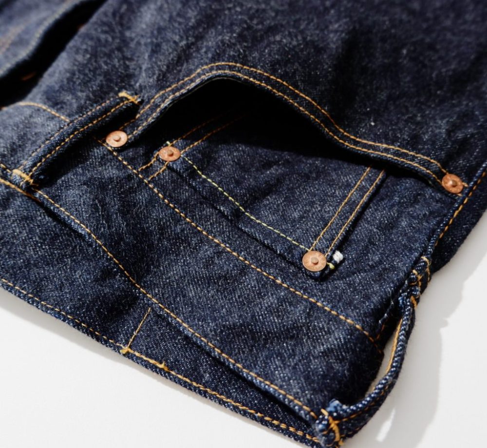 F165 SELVEDGE GARAGE DENIM 5P JEANS - FOB Factory Japan