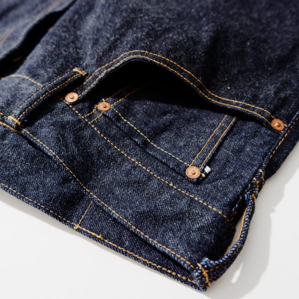 F165 SELVEDGE GARAGE DENIM 5P JEANS - FOB Factory Japan - Image 2