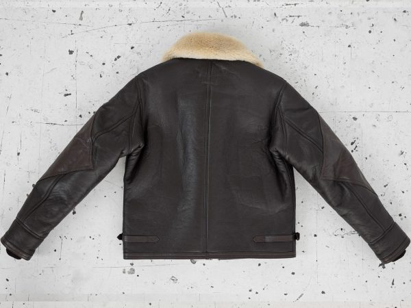 M-445A flight jacket in shearling sheepskin