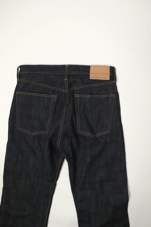 14oz. SELVEDGE DENIM 5P STRAIGHT JEANS - OMNIGOD – Image 14