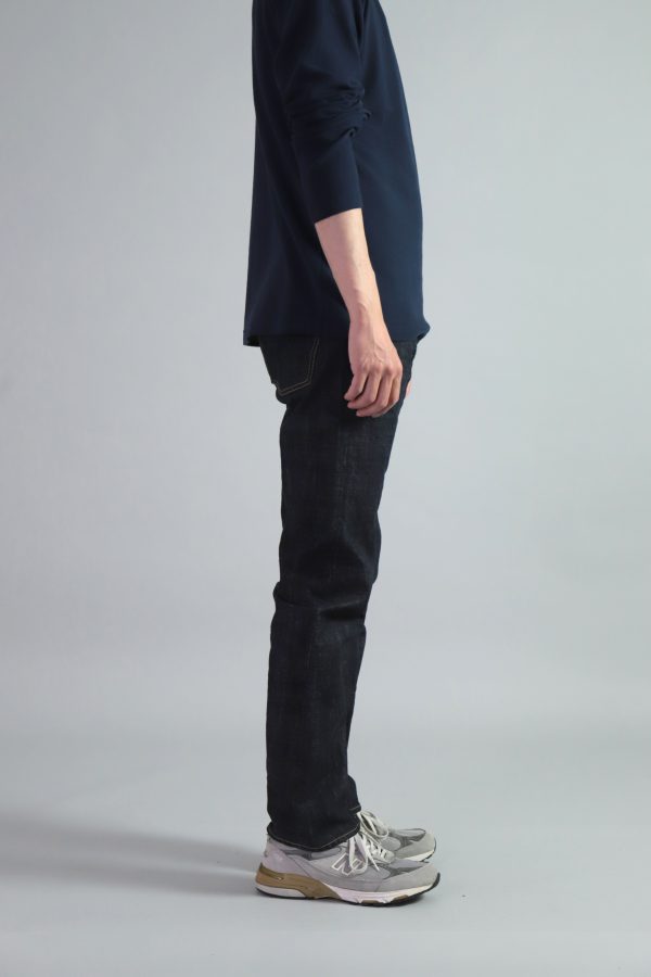 14oz. SELVEDGE DENIM 5P STRAIGHT JEANS - OMNIGOD – Image 5