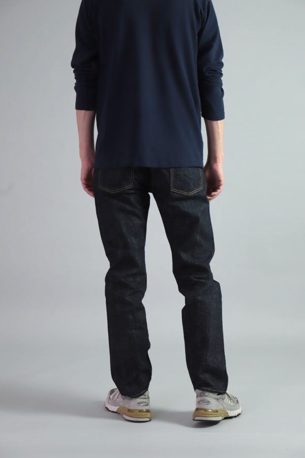 14oz. SELVEDGE DENIM 5P STRAIGHT JEANS - OMNIGOD – Image 7