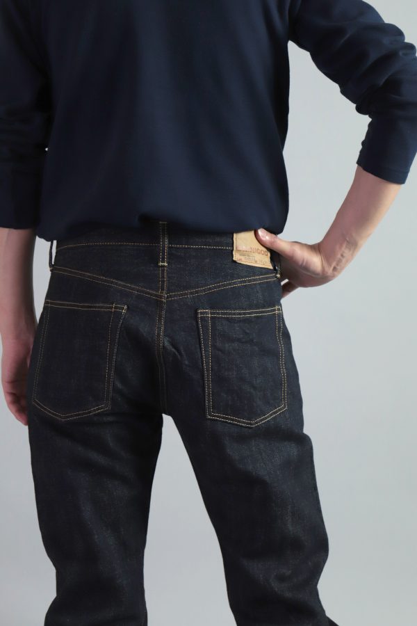 14oz. SELVEDGE DENIM 5P STRAIGHT JEANS - OMNIGOD – Image 4