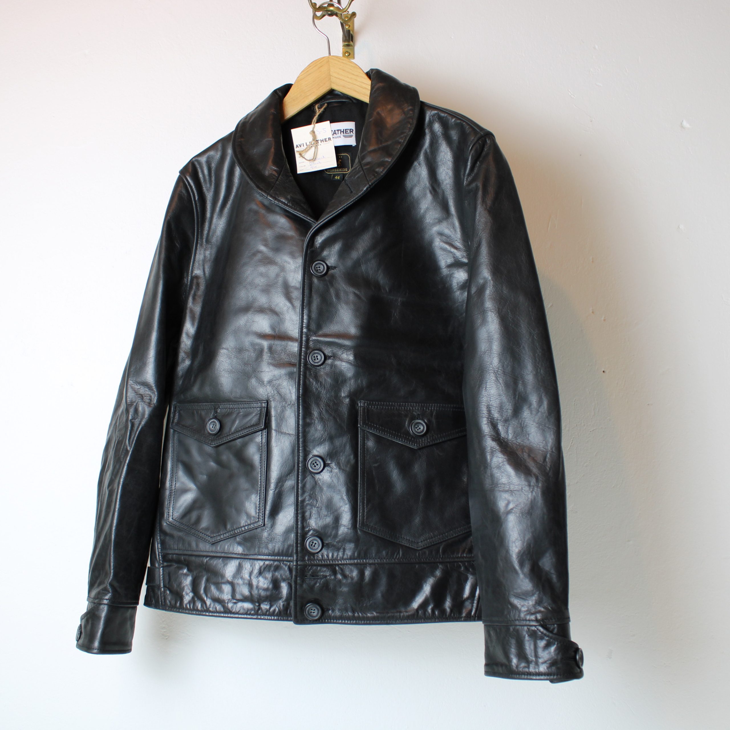 Cossack Jacket – Size 44 - Horsehide Leather (sample jacket)