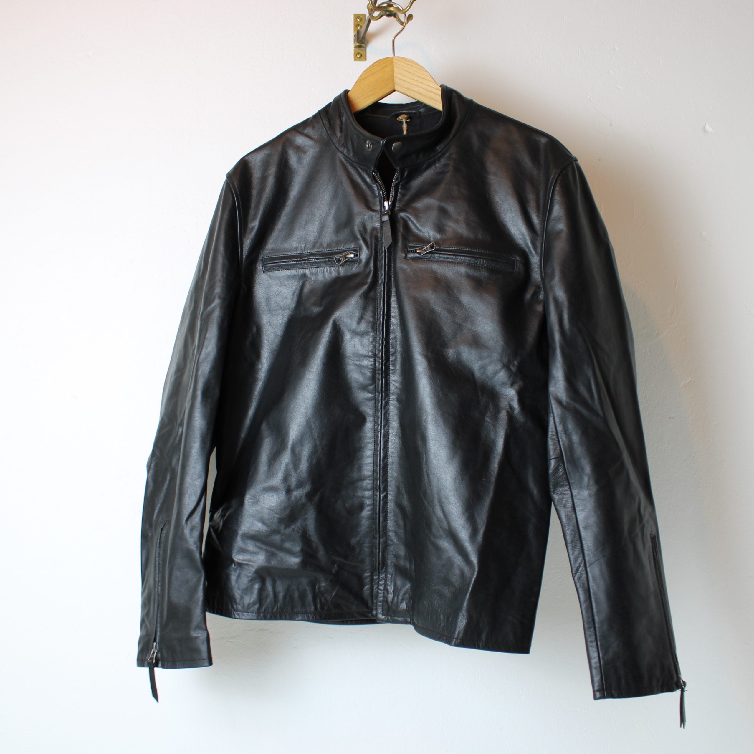 Cafe Racer Jacket – Size 44 - Horsehide Leather (Sample jacket)