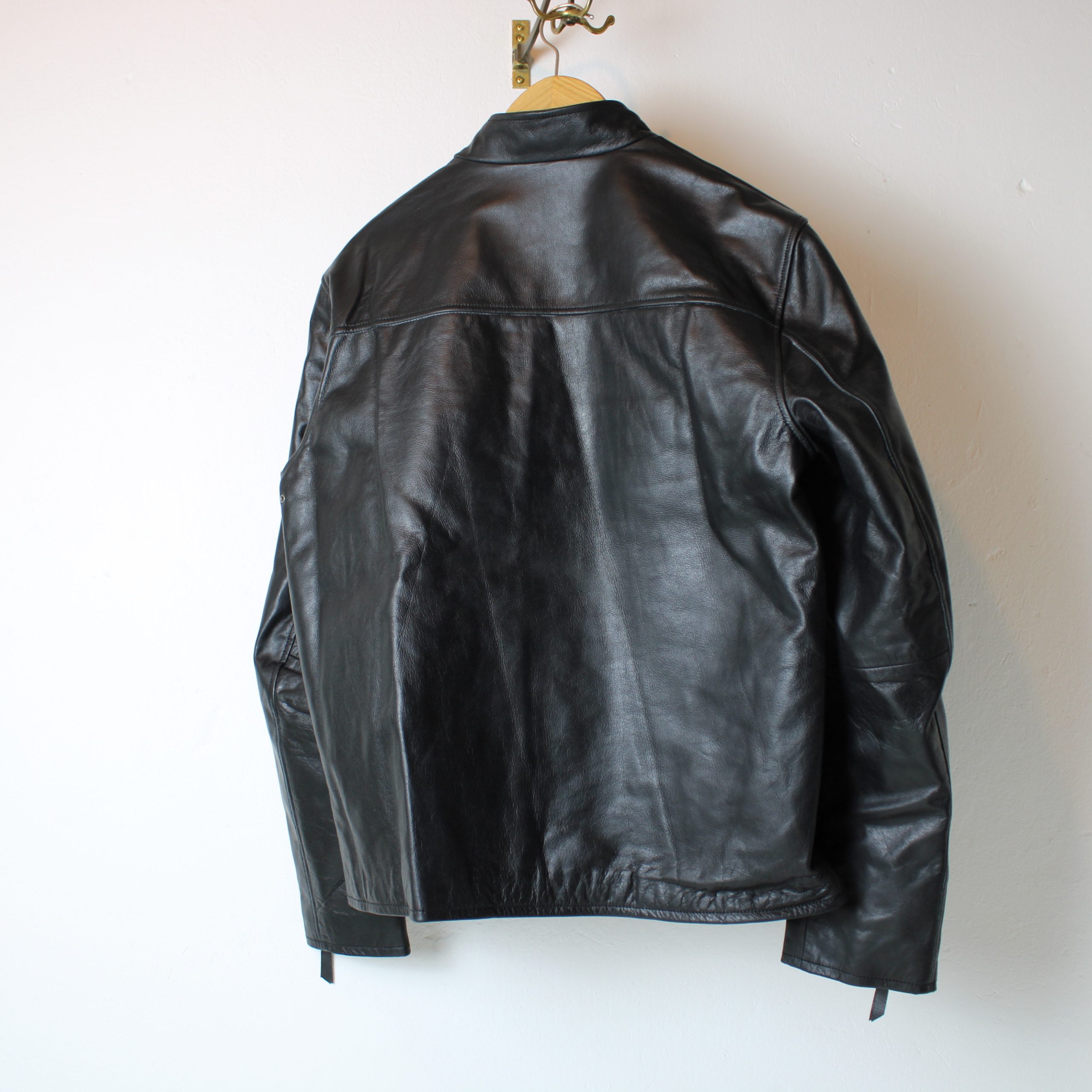 Cafe Racer Jacket Size 44 Horsehide Leather Sample jacket