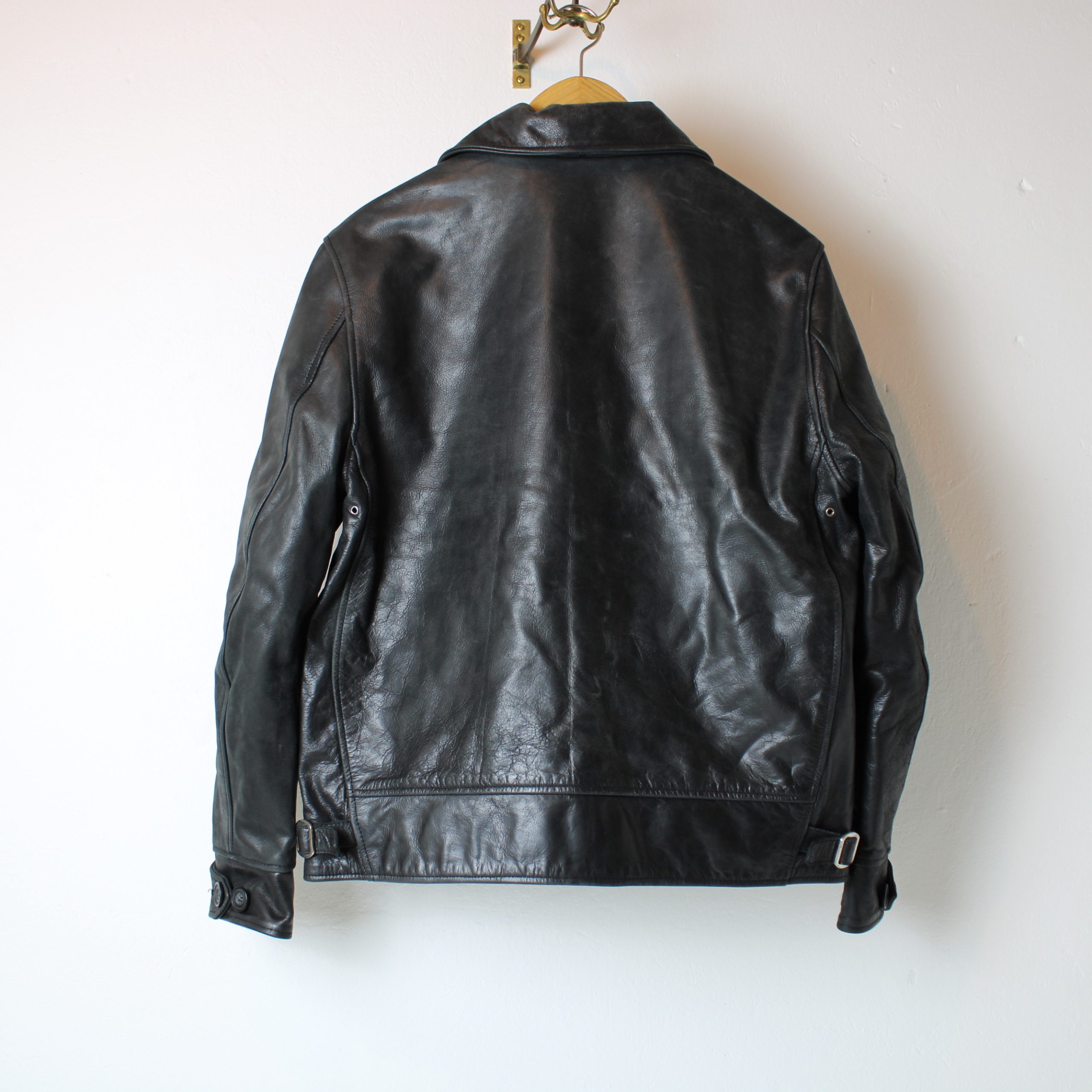 Cossack Jacket – Size 40 - Horsehide Leather (used jacket) - AVI LEATHER