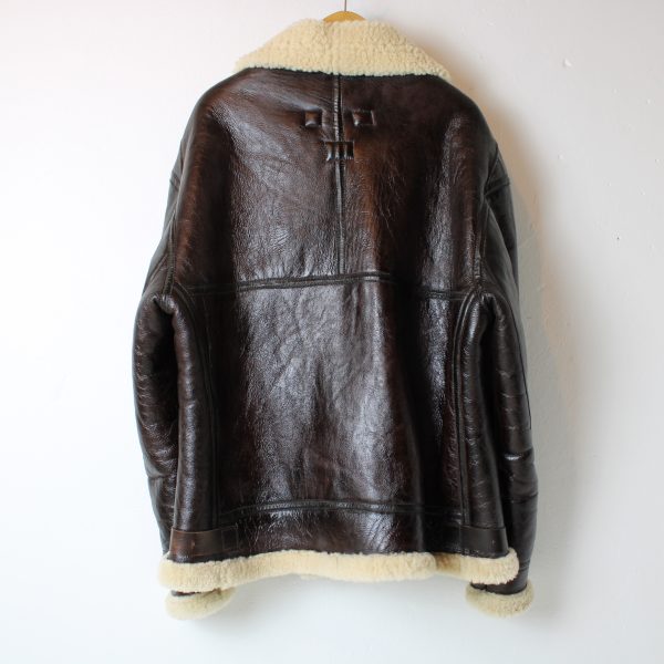 B-3 Flight Jacket - Size XL - Sheepskin Leather (Sample jacket) – Bild 2