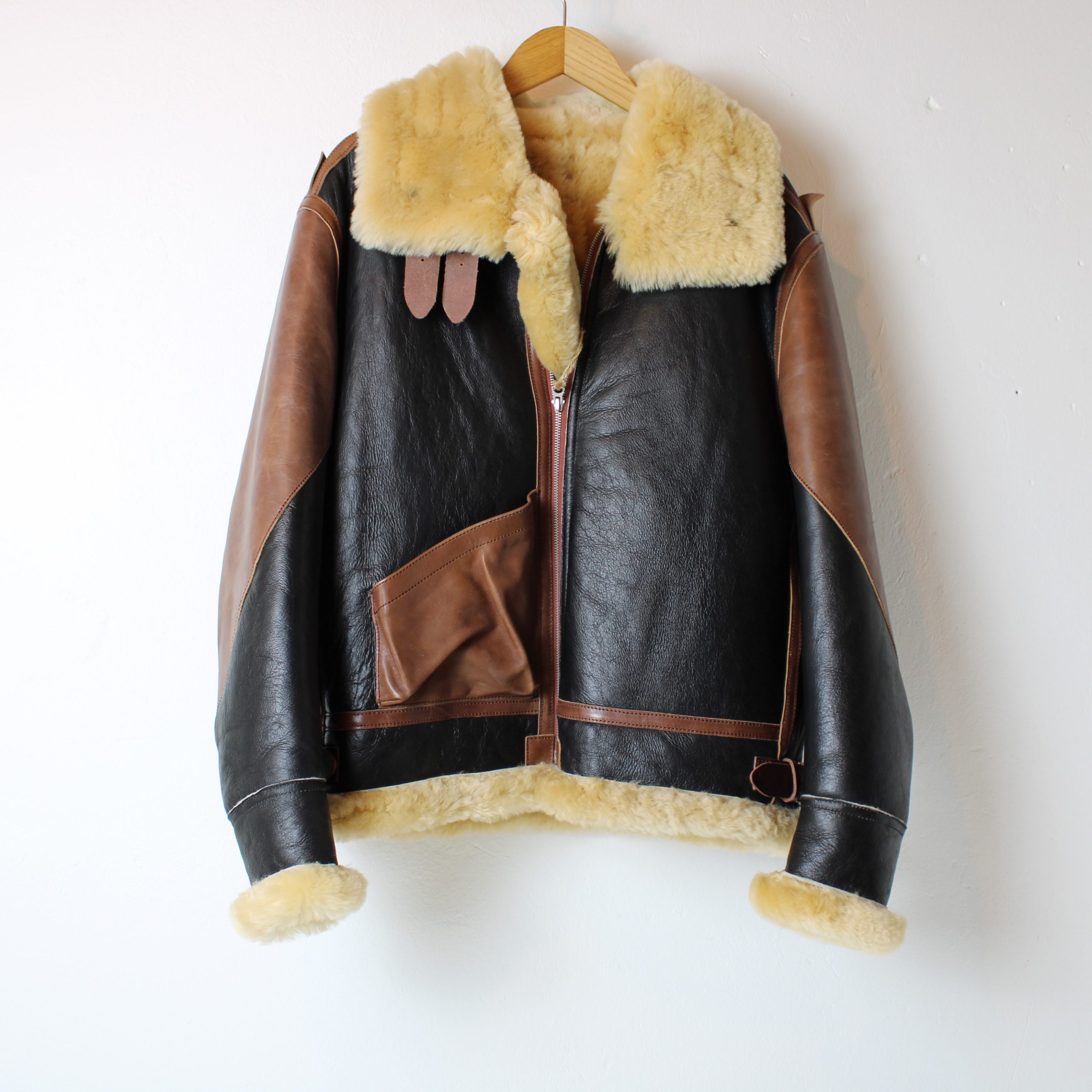 B-3 Flight Jacket - Size 38 - Sheepskin Leather (Sample jacket)